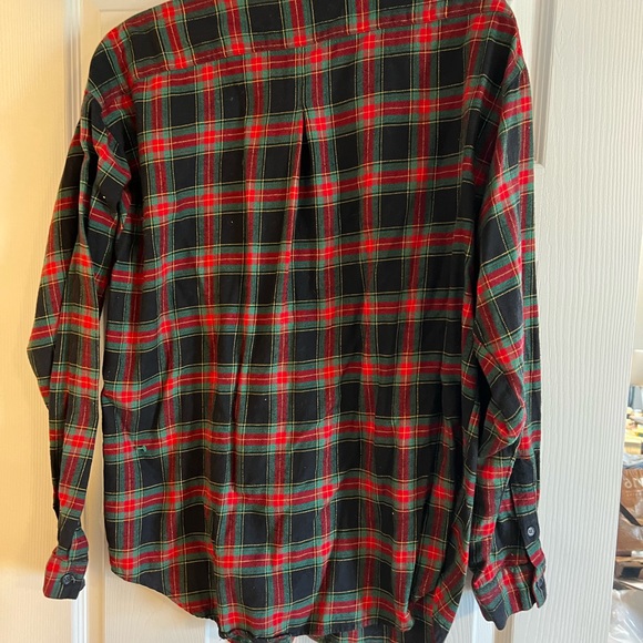 Charter Club Vintage Flannel Shirt. Size 14. - Picture 6 of 7